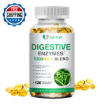 120 Digestive Enzymes Prebiotic & Probiotics Gas,Constipation & Bloating Relief