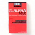 Force Factor Test X180 Alpha Max 180 Capsules – Expiry 10/2024