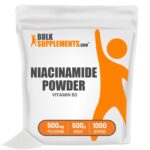 BulkSupplements Niacinamide (Vitamin B3) Powder – Anti-Inflammatory