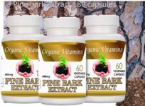 FRENCH MARITIME PINE BARK EXTRACT 400 mg 180 Capsules 95% Proanthocyanidins  3