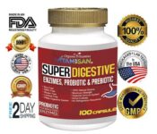 Daily Digestive Enzymes with Prebiotics Probiotics 100 capsules