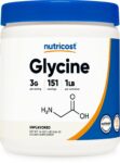 Nutricost Glycine Powder 1lb – Non-GMO, Gluten Free