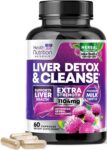 Liver Cleanse, Detox & Repair, 1,166 mg Support Supplement with Milk Thistle