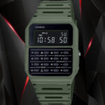 Casio 1980s Green Calculator Watch CA53WF-3BC Alarm Stopwatch New 2020 Release