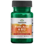 Swanson folic acid and vitamin b-12 30 Veggie Capsules