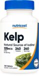 Nutricost Kelp Tablets, 325mcg of Iodine, 240 Tablets – Non-GMO, Gluten Free