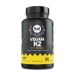 Vitamin K2 supplement, Menaquinone-7, K2 MK7 capsules – 4000UI – FUELORGANICS