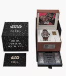 Fossil Star Wars collaboration LE1165SET Wrist Watch CHEWBACCA Men Brown