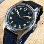 Pilot 39mm Tandorio Black Dial Sapphire Glass Japan NH35A Automatic Mens Watch