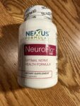 Nexus Formulas NeuroFlo Plus Optimal Nerve Health Formula (90 Capsules) New