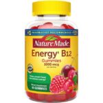 Nature Made Energy B12 Gummies – Cherry & Mixed Berries 1,000 mcg 80 Gummies