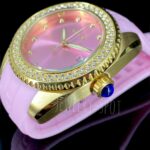 Invicta 39246 Angel Ladies Watch NEW 38MM Pink Dial Quartz Silicone Strap