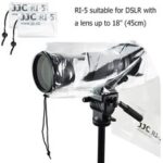 JJC 2PCS Camera Rain Cover for DSLR with lens up to 18″ (45cm) Canon Nikon Tamron Sigma Camera Raincoat Protector Accessories