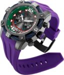 Invicta 50mm Bolt DC Comics JOKER Ltd Ed PURPLE GREEN Bezel & Poly Watch NEW