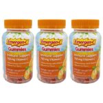 Lot of 3 – Emergen-C 750mg Vitamin C Gummies for Adults 45 ct Each