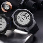 Men’s Military Digital Watch LED Screen Sports Large Face Waterproof Wristwatch