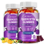 Quercetin Gummies 1000mg with Bromelain Vitamin C Zinc & Elderberry