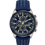 Men Luxury Japanese Brand Eco Drive Quartz Business Chronograph Watch Waterproof