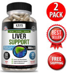 (2 Pack) Liver Support 60Ct, Cleanse, Detox & Repair Formula 22 Herbs MilkThist