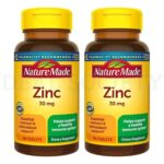 Nature Made Zinc 30 mg, Dietary Supplement 100 Tablets Lot of 2