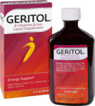 Geritol Liquid Vitamin and Iron Supplement | 12 Oz | High Potency B-Vitamins and