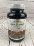 Amazing Formulas Iron 65 mg Dietary Supplement – 240 Tablets Sealed, Exp 11/24