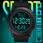 Fashion Men’s LED Sports Waterproof Watch Large Digital Multifunction Wristwatch