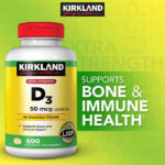 Kirkland Signature VITAMIN D3 Extra Strength 2000IU 50mcg 600 Softgels FREESHIP