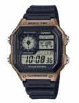 Casio Men’s Quartz Chronograph Date Indicator 45mm Watch AE1200WH-5AV