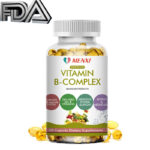 Vitamin B Complex Capsules Support Energy Metabolism Antioxidant General Health