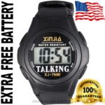 Best Quality Loud Clear Speaking English Talking watch Plus EXTRA BATTERY