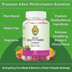 Organic Greek Multivitamin Gummies with Vitamin A, C, D, E, Zinc, B12, Biotin US