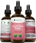 Biotin 10000mcg Liquid Drops 120 Servings Hair Growth Strong Nails & Skin