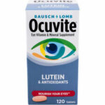 Bausch & Lomb Ocuvite Vitamin with Lutein Tablets – 120 Count