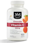 365 Whole Foods Market Chewable Vitamin C, 500 mg, 100  Tablets BB: 12/2023