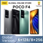 New POCO F4 5G Global Version 6GB 128GB/8GB 256GB Snapdragon 870 Octa Core 67W Charging 120Hz 64MP Triple Camera NFC