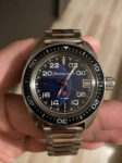 NEW Vostok Komandirskie 02036A Russian Military Watch Automatic  24 Hours 20 ATM