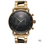 MVMT Champion Gold Chronograph Stainless Date Black Dial Man’s Watch 28000105