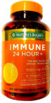 Nature’s Bounty IMMUNE 24 Hour+ (1000mg ESTER-C Vitamins C, D & ZINC) 120 Gels