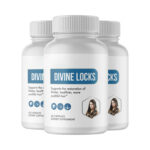 3-Pack Divine Locks Capsules Natural Hair Support Supplement- 180 Capsules