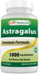 Best Naturals Astragalus 1000 mg 120 Capsules ,astragalus extract