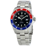 Invicta Pro Diver Quartz Black Dial Pepsi Bezel Men’s Watch 23384