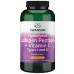 Swanson Hydrolyzed Collagen Peptides + Vitamin C Types I and Iii