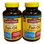 Nature Made Burp-Less Ultra Omega 3 Fish Oil 1400mg Softgels 65 Count, 2 Pack