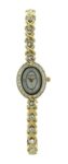 Ladies formal ELGIN watch Gold tone band with crystals, gold tone case EG707