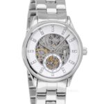 FOSSIL Womens Modern Sophisticate Automatic Watch Crystals White Silver Steel