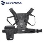 Sevenoak SK-MSP01Carrier II Multi Dual 2 Camera Carrying Chest Harness System Vest Quick Strap with Side Holster for Canon Nikon