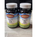 lot 2- Vitamin D3, 2000 IU (50 mcg) 120 softgels sealed exp 2025