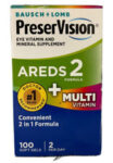 PreserVision AREDS 2 Plus Formula Multivitamin Softgels – 100 Count