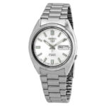 Seiko Series 5 Automatic Silver Dial Men’s Watch SNXS73J1